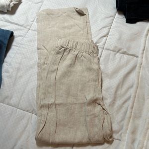 cotton beach pants